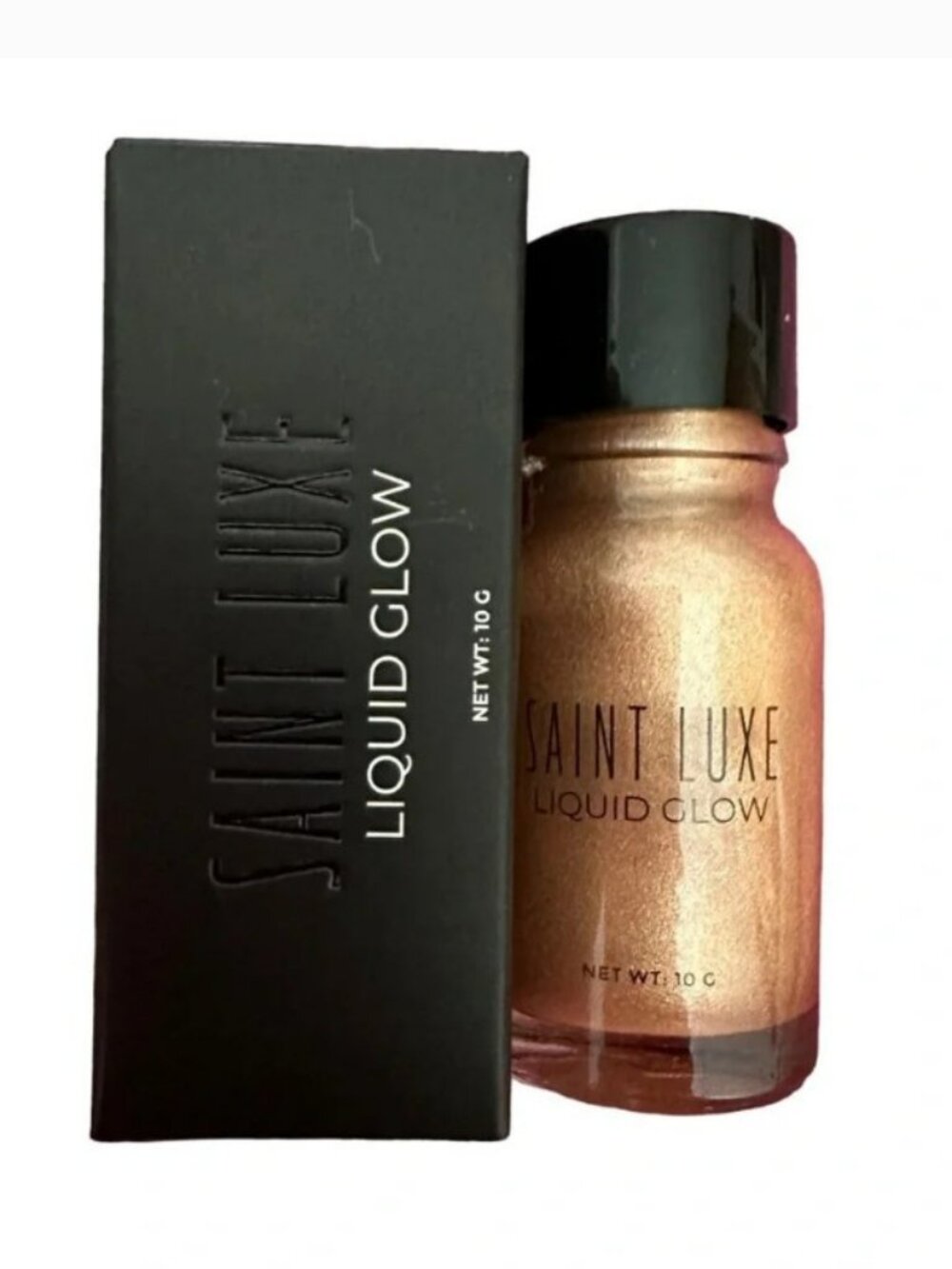 Saint Luxe Liquid Glow Drops Rose Gold Concentrated Cream Highlighter NIB Beauty